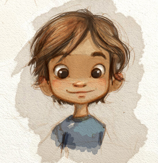 croquis petit garçon
